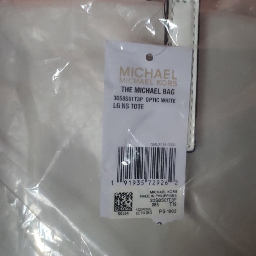 Michael Kors MICHAEL BAG CLEAR NORTH SOUTH TOTE - Picture 6 of 6